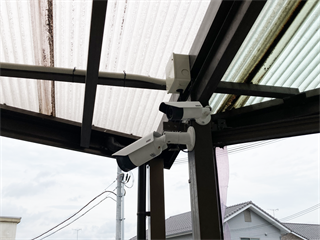 移動式ソーラー防犯カメラ